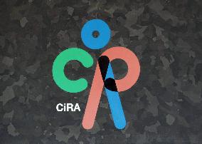 Kyoto University Center for iPS Cell Research and Application CiRA Signage and logo